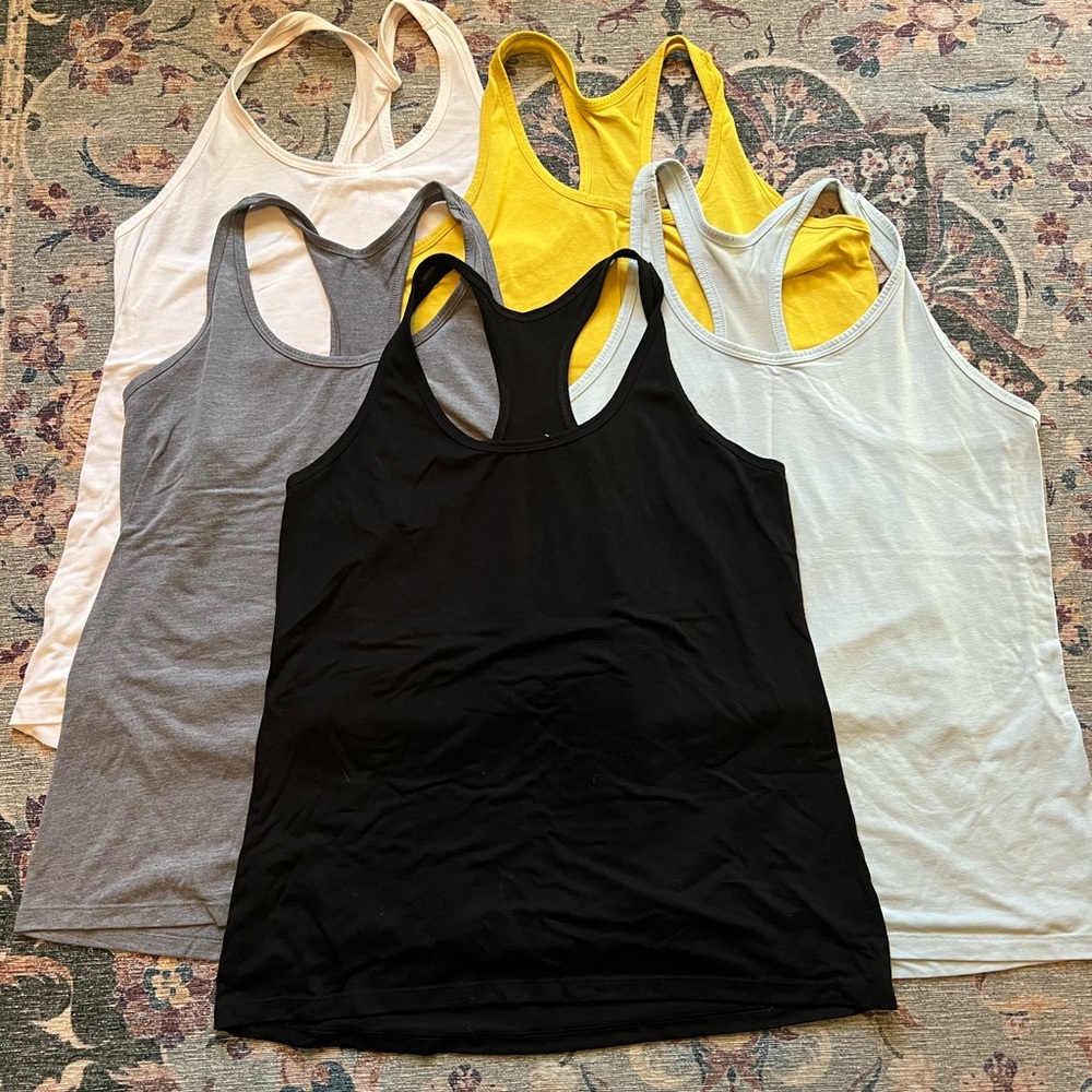 Old Navy Go Dry Racerback Tanks (5)